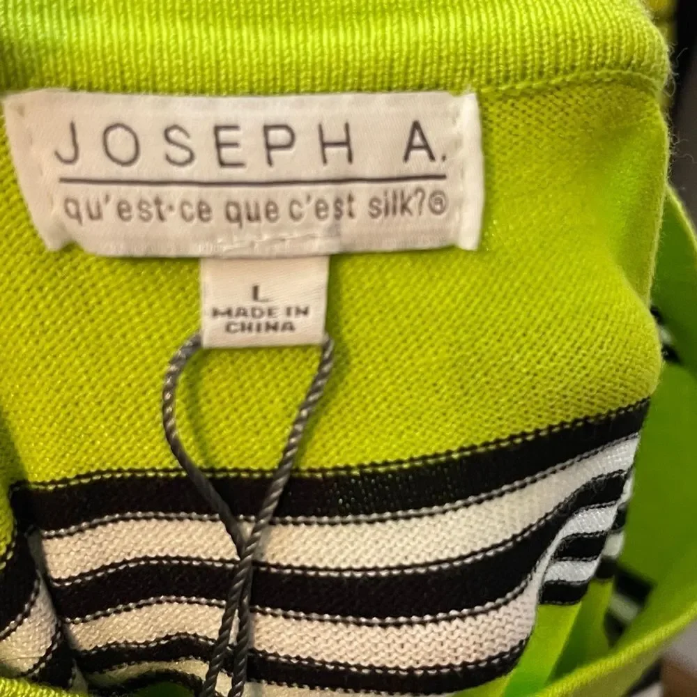 Joseph A Striped Sweater nwt‎ - Picture 7 of 8
